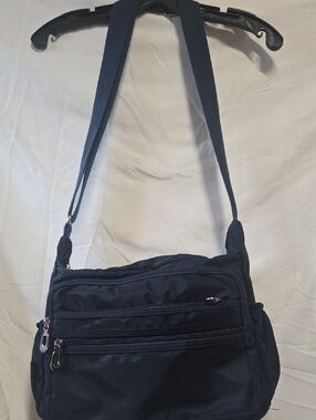 Men's Navy Crossbody Shoulder Bag